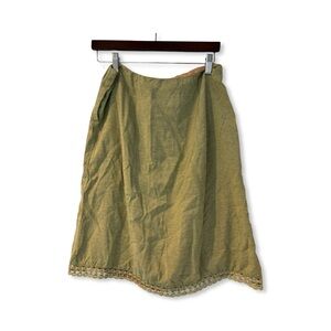 Nanette Lepore: Well made skirt green
